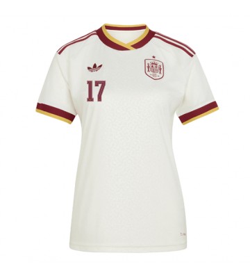 Spanien Nico Williams #17 Udebanetrøje Dame VM 2026 Kortærmet